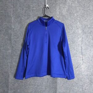 Nike Golf Tour Performance Therma-FIT Pullover Men XL 1/4 Zip Long Sleeve Swoosh